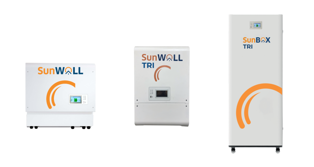 Gamme SunHome : SunWall, SunWall R, SunWall Tri et SunBox Tri